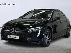 Svart Begagnad 2022 Mercedes A250 AMG Halvkombi | 289 900 kr (Marknadspris)