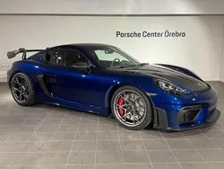 Blå Ny 2025 Porsche 718 Cayman GT4 Sportkupé | 2 017 500 kr (Bra pris)
