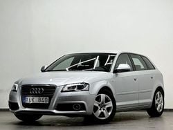 Silver Begagnad 2010 Audi A3 Sportback S-Line Halvkombi | 89 000 kr (Marknadspris)