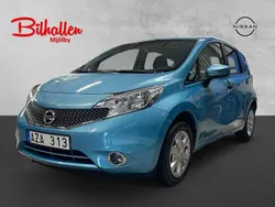 Ljusblå Begagnad 2013 Nissan Note Visia Minibuss | 109 000 kr (Lite dyr)