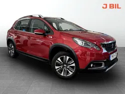 Mörkröd Begagnad 2017 Peugeot 2008 Allure SUV | 129 900 kr (Marknadspris)