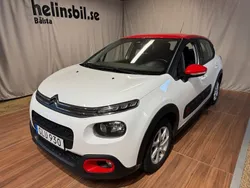 Vit Begagnad 2018 Citroën C3 Live Halvkombi | 109 900 kr (Marknadspris)
