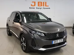 Grå Begagnad 2021 Peugeot 3008 GT SUV | 279 900 kr (Marknadspris)