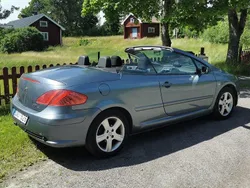 Grå Begagnad 2004 Peugeot 307 CC Cab | 29 000 kr (Marknadspris)