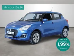 Blå Begagnad 2018 Suzuki Swift Halvkombi | 159 900 kr (Marknadspris)