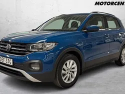 Mörkblå (blå) Begagnad 2019 VW T-Cross SUV | 179 000 kr (Lite dyr)