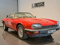 Röd Begagnad 1988 Jaguar XJS Cab | 229 900 kr
