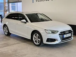 Glaciärvit metallic Begagnad 2019 Audi A4 Advanced Plus Kombi | 269 900 kr (Marknadspris)
