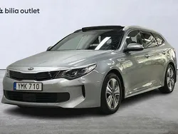 Grå Begagnad 2017 Kia Optima Hybrid 2 Sedan | 169 900 kr (Marknadspris)
