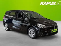 Svart Begagnad 2016 BMW 218 Gran Tourer Advantage Minibuss | 164 700 kr (Marknadspris)
