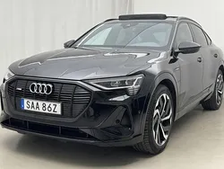 Svart Begagnad 2021 Audi e-tron S-Line SUV | 440 000 kr (Bra pris)