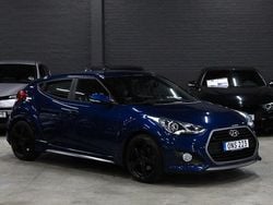 Blå Begagnad 2015 Hyundai Veloster Turbo Halvkombi | 109 900 kr