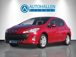 Röd Begagnad 2009 Peugeot 308 Halvkombi | 49 199 kr (Marknadspris)
