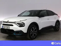 Vit Begagnad 2021 Citroën e-C4 Shine Halvkombi | 195 900 kr (Marknadspris)