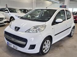 Vit Begagnad 2012 Peugeot 107 Halvkombi | 42 000 kr (Marknadspris)