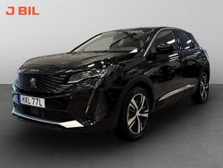 Svart Begagnad 2022 Peugeot 3008 Allure SUV | 279 900 kr (Marknadspris)