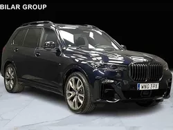 Svart Begagnad 2022 BMW X7 SUV | 979 000 kr