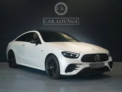 Vit (opalitvit bright metallic) Begagnad 2023 Mercedes E53 AMG Premium Sportkupé | 829 000 kr (Dyr)