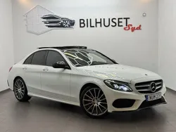 Vit Begagnad 2015 Mercedes C220 AMG Sedan | 238 500 kr (Lite dyr)