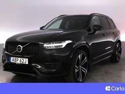 Svart Begagnad 2021 Volvo XC90 R-Design SUV | 591 900 kr (Marknadspris)