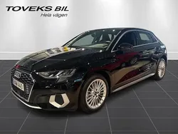 Brilliantsvart Begagnad 2023 Audi A3 Sportback e-tron Advanced Plus Sedan | 359 900 kr (Marknadspris)