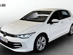 Vit Begagnad 2024 VW Golf VIII Edition Halvkombi | 279 800 kr (Marknadspris)
