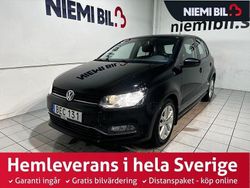 Svart Begagnad 2015 VW Polo S Halvkombi | 114 900 kr (Lite dyr)