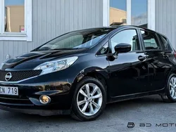 Svart Begagnad 2014 Nissan Note SE Minibuss | 69 900 kr
