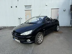 Svart Begagnad 2006 Peugeot 206 CC Cab | 17 000 kr (Superpris)
