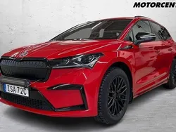 Röd Begagnad 2021 Skoda Enyaq iV SUV | 389 000 kr (Lite dyr)
