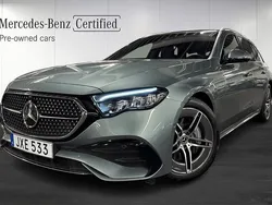 Grön Begagnad 2023 Mercedes E300 AMG Kombi | 659 000 kr (Bra pris)