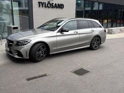 Silver Begagnad 2021 Mercedes C220 AMG line Kombi | 305 000 kr (Bra pris)