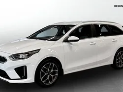 Vit (white) Begagnad 2019 Kia Ceed Sportswagon GT-Line Kombi | 199 900 kr (Marknadspris)