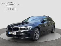 Grå Begagnad 2019 BMW 520 Sport Line Kombi | 284 900 kr (Bra pris)