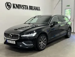 Svart Begagnad 2021 Volvo V60 Inscription Kombi | 307 800 kr (Marknadspris)