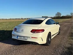 Vit Begagnad 2018 Mercedes C43 AMG AMG line Sportkupé | 420 000 kr (Lite dyr)