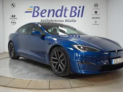 Blå Begagnad 2022 Tesla Model S Plaid Sedan | 949 500 kr