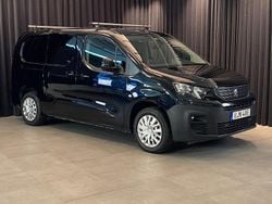 Svart Begagnad 2021 Peugeot Partner Van | 259 000 kr
