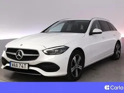 Vit Begagnad 2022 Mercedes C300e Avantgarde Kombi | 384 900 kr (Bra pris)