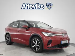 Mörkröd (röd) Begagnad 2021 VW ID.4 GTX SUV | 309 900 kr (Superpris)