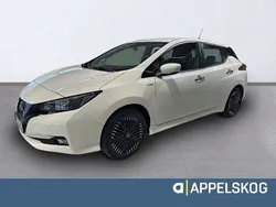 Vit Begagnad 2022 Nissan Leaf Acenta Halvkombi | 217 900 kr (Lite dyr)