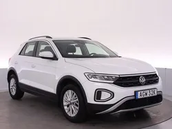 Vit Begagnad 2022 VW T-Roc Life SUV | 269 000 kr (Marknadspris)