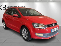 Röd Begagnad 2009 VW Polo Halvkombi | 44 900 kr (Dyr)