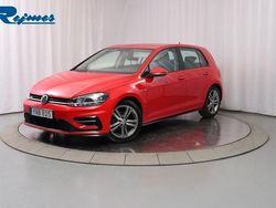 Röd Begagnad 2017 VW Golf VII R-line Kombi | 134 800 kr (Marknadspris)