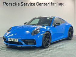 Blå (shark blue) Begagnad 2022 Porsche 911 Carrera 4 GTS Sportkupé | 1 595 000 kr (Superpris)