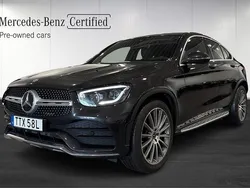Grå (grey) Begagnad 2019 Mercedes GLC200 AMG SUV | 434 900 kr (Dyr)
