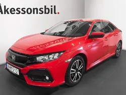 Röd Begagnad 2018 Honda Civic Elegance Halvkombi | 169 000 kr (Lite dyr)