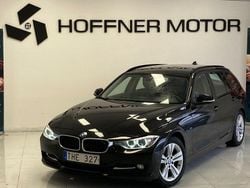 Svart Begagnad 2013 BMW 320 Sport Line Kombi | 89 000 kr (Bra pris)