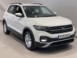 Vit (pure white) Begagnad 2023 VW T-Cross SUV | 179 900 kr (Marknadspris)
