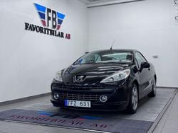 Svart Begagnad 2007 Peugeot 207 CC Cab | 39 900 kr (Marknadspris)